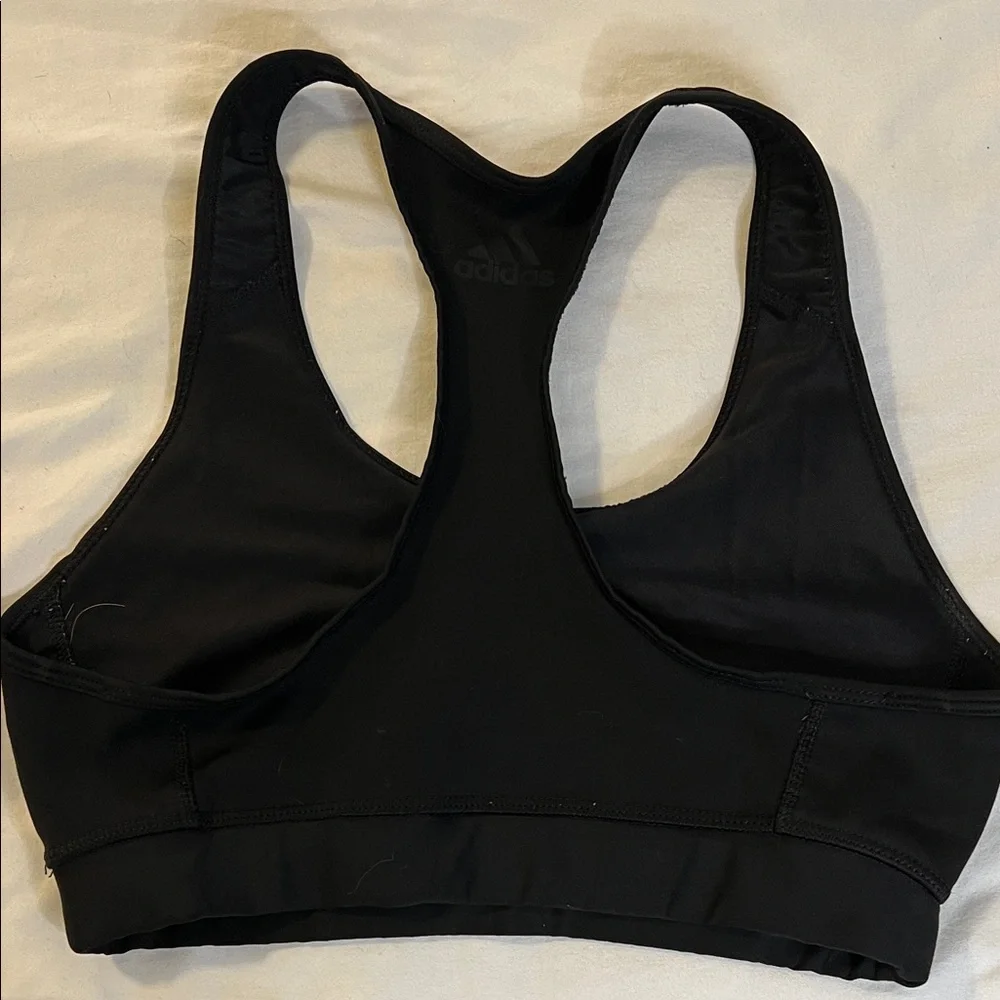Adidas‎ Black Climalite Sports Bra-Small